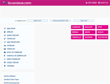 Tablet Screenshot of lovemove.com